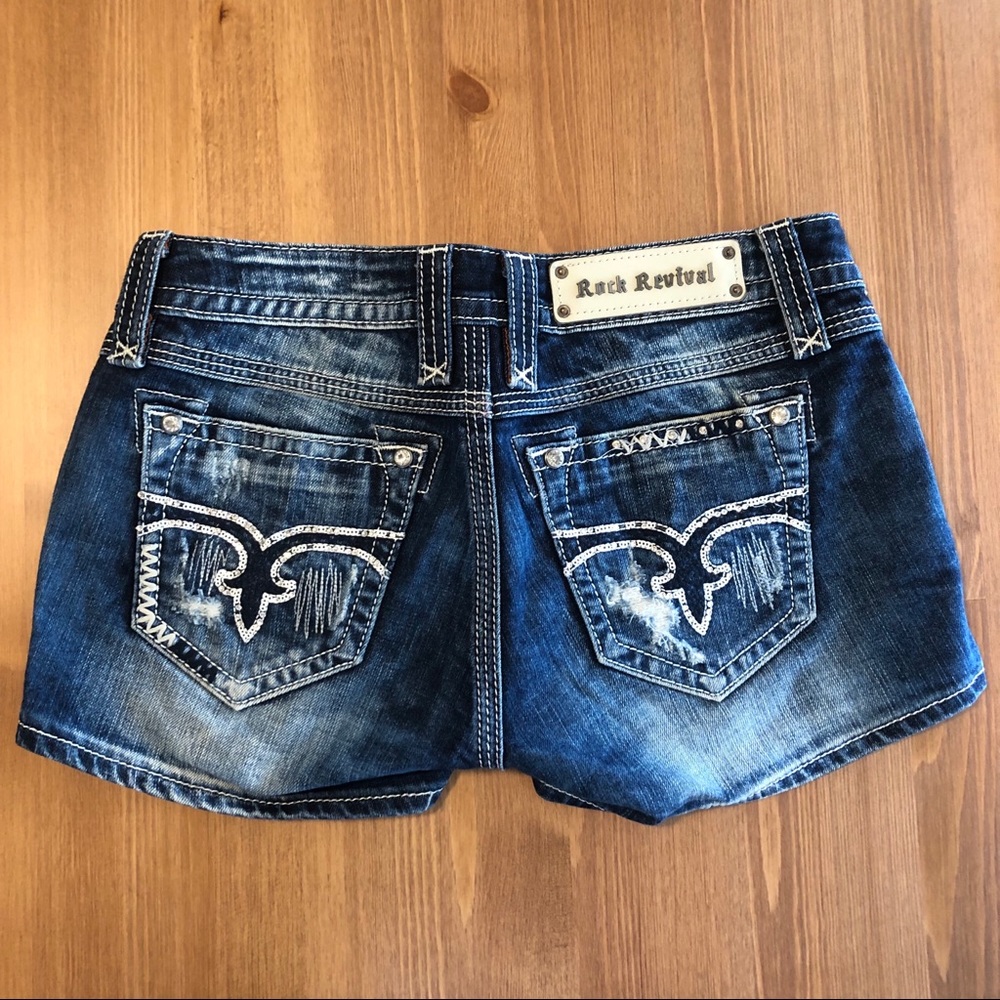 Rock Revival Jean Shorts